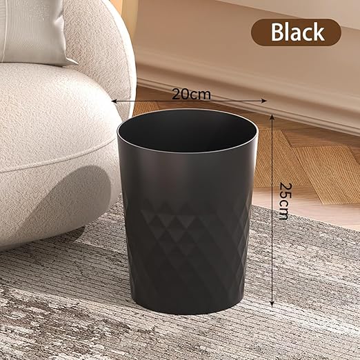 2 Pack Small Trash Can 1.8 Gallon Bathroom Garbage Can Waste Basket Recycling - Image 8