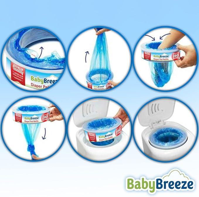 Diaper Pail Refill Bags Compatible - Image 5