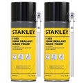 Stanley F903 Black Spray Foam Sealant – Waterproof Expanding Polyurethane Foam by STANLEY