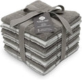 100% Cotton Terry Dish Cloth & Dish Towel, 6 Pack, Super Soft and Absorbent by Ecotribe