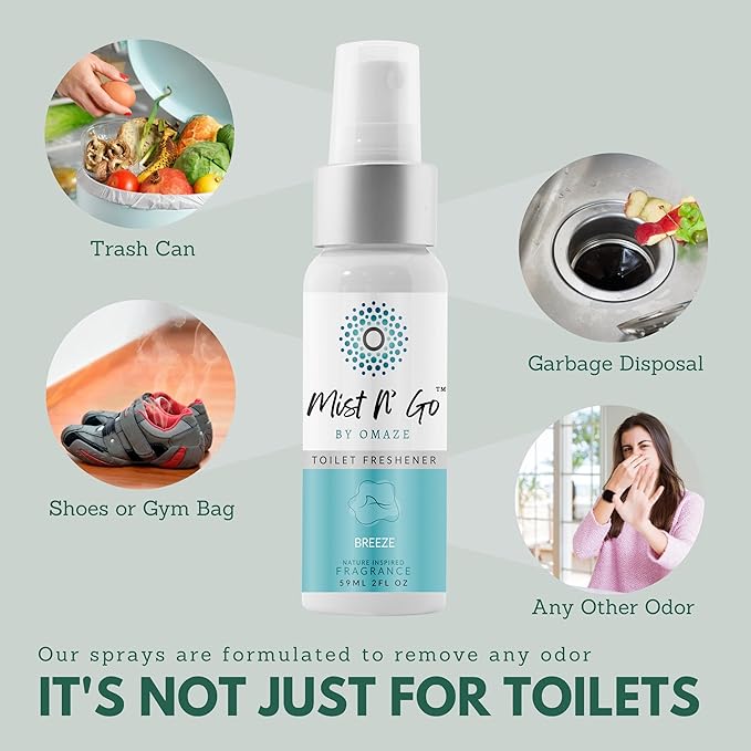 Mist N' Go by Omaze Travel Toilet Odor Eliminator - Image 5