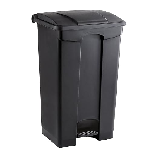 Safco Step On Plastic Trash Can by SafcoProducts