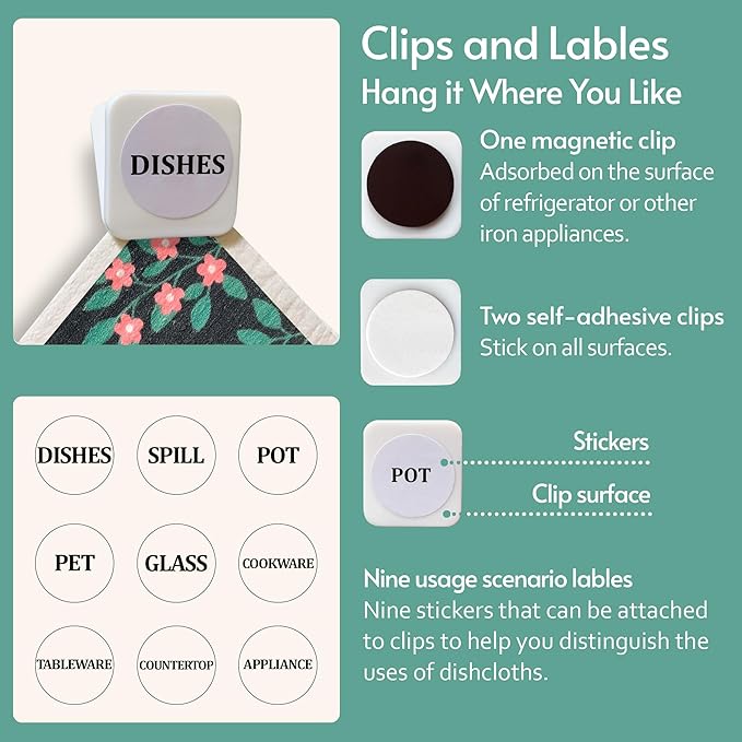 Reusable Paper Towels, Swedish Dishcloths - Image 7