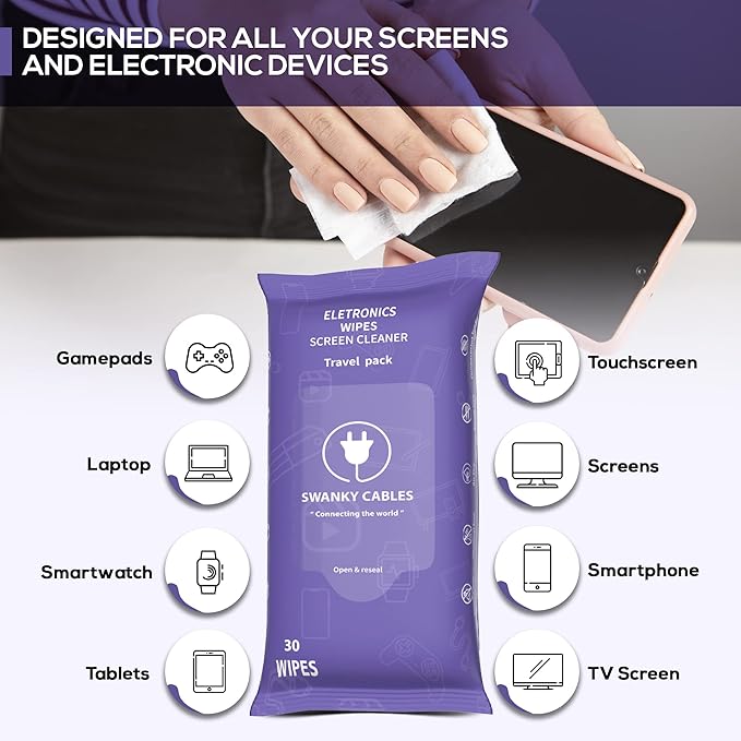 Screen Cleaner Wipes: Electronic Wipes - Image 6