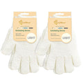 Evridwear Exfoliating Dual Texture Bath Gloves by Evridwear