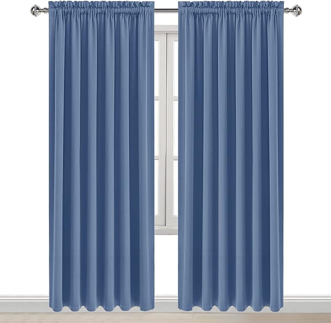 DWCN Blackout Curtains for Living Room Thermal Insulated, Energy Saving & Noise - Image 9
