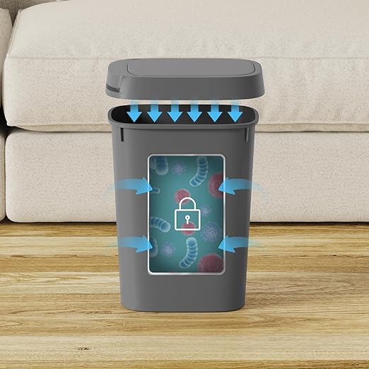3 Pack Bathroom Small Trash Can - Image 5