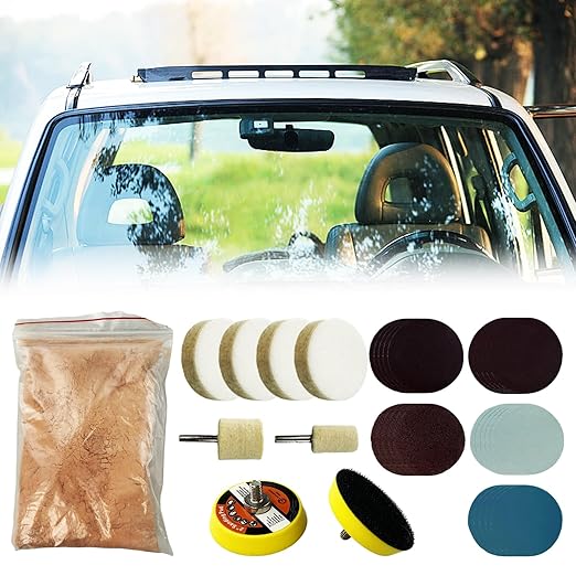 34Pcs Glass Polishing Kit, - Image 2