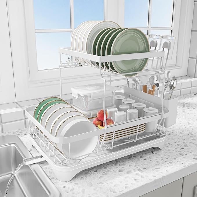 Dish Drying Rack by HOMEBOSILY