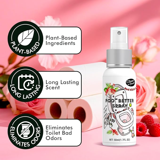 Clean-n-Fresh Toilet Spray, 8.5 Fl Oz Variety Pack of 5 - Image 2