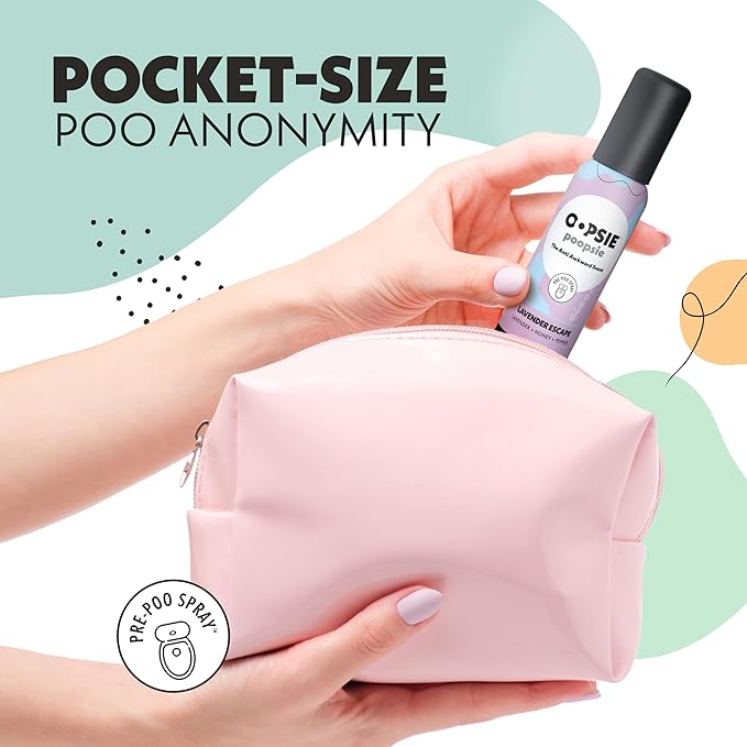 OOPSIE POOPSIE Lavender Escape Before & After You Go Toilet Spray 2oz - Image 4