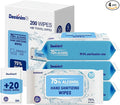 Advanced Large 75% Alcohol Hand Sanitizing Wipes, 4 Packs of 50 by DEC%C3%93NIMO