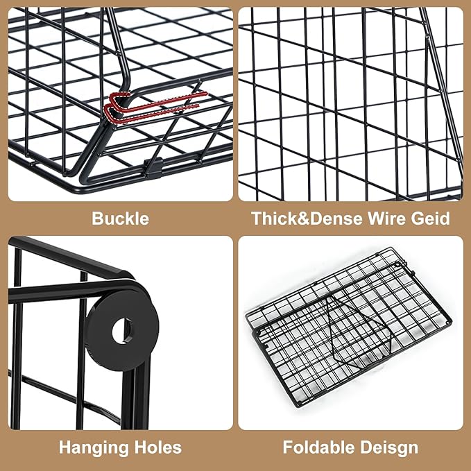 3 Tier Closet Hanging Shelves - Image 9