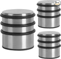 KINJOEK 3 PCS Heavy Weight Door Stopper, No DrillStainless Steel Door Stop by KINJOEK