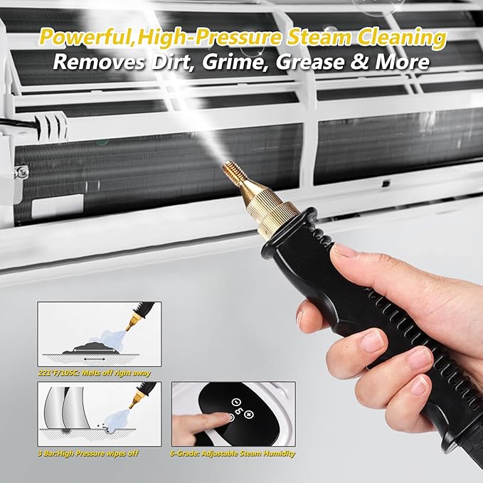 Handheld Steam Cleaner, 2500W Portable Steamer - Image 6