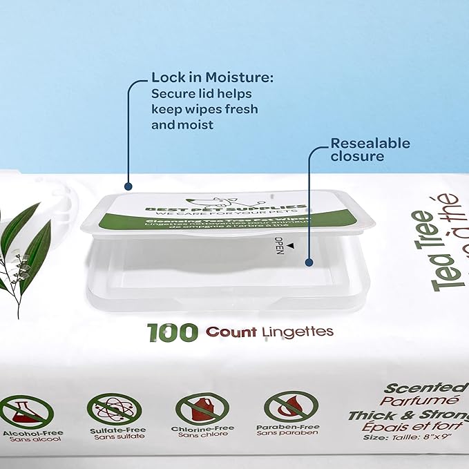 Best Pet Supplies Pet Grooming Wipes - Image 4