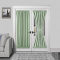 DWCN French Door Curtains – Rod Pocket Thermal Blackout Curtain by DWCN