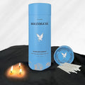 Unscented Black Pearled Candle 18oz Luxury Sand Candle Granulated Wax by ZECHKAVAA