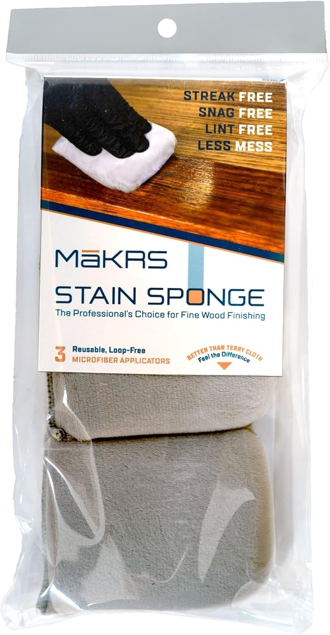MāKRS Stain Sponge, Snag and Streak-Free Applicator Sponges, Micro-Brush - Image 7
