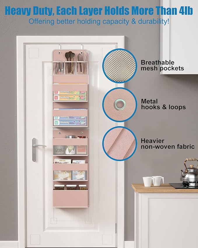 Closet Organizers and Storage, Over The Door Organizer, 6 Shelf Camper Storage - Image 7
