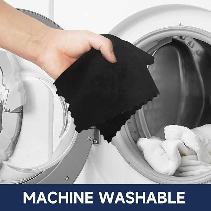 20Pack Microfiber Cleaning Cloth in Bag, Lint Free, Scratch & Streak-Free Cloth - Image 6