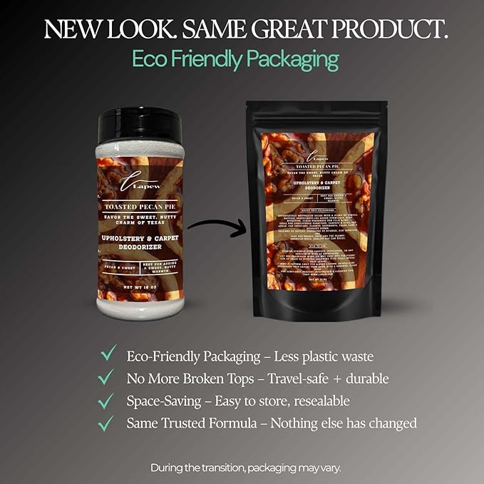 Toasted Pecan Pie Carpet Freshener Powder: Powerful Odor Eliminator - Image 2