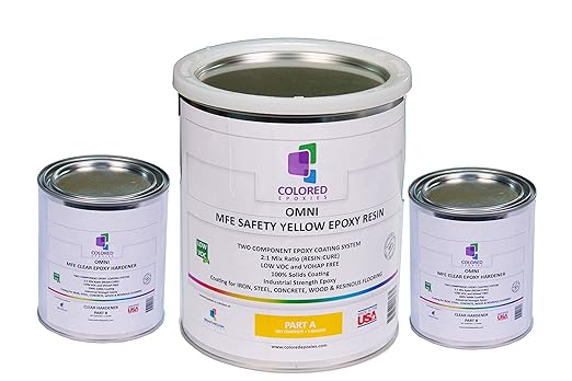 Colored Epoxies Safety Yellow Epoxy Resin by ColoredEpoxies