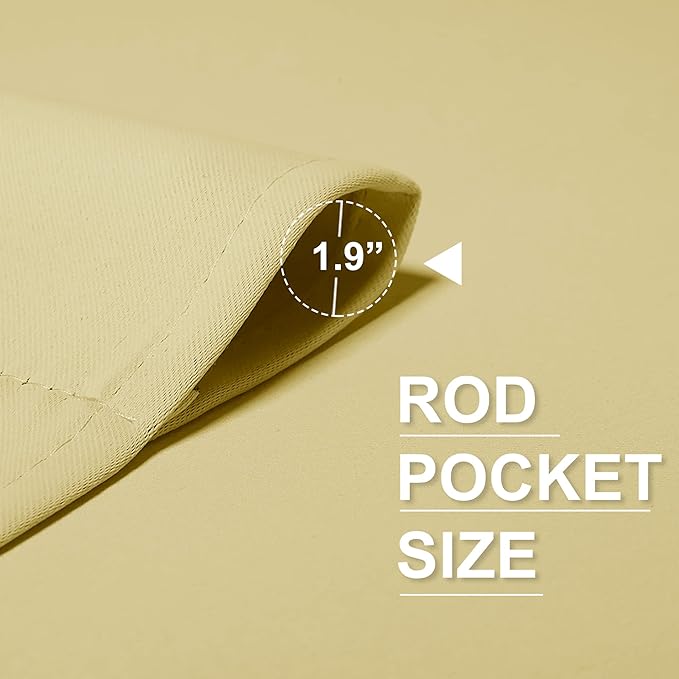 RYB HOME Blackout Curtains for Bedroom - Image 7