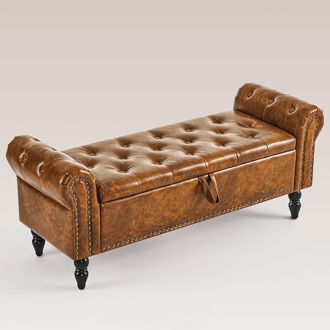 Furnimart Storage Bedroom Bench - Image 8