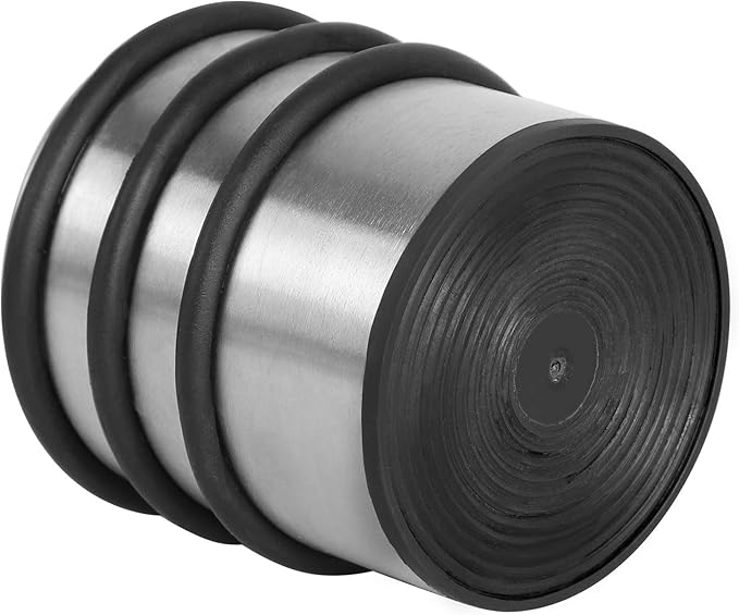 KINJOEK 4 Packs Heavy Duty Door Stopper, Solid Steel Door Stop No Need to Drill - Image 4