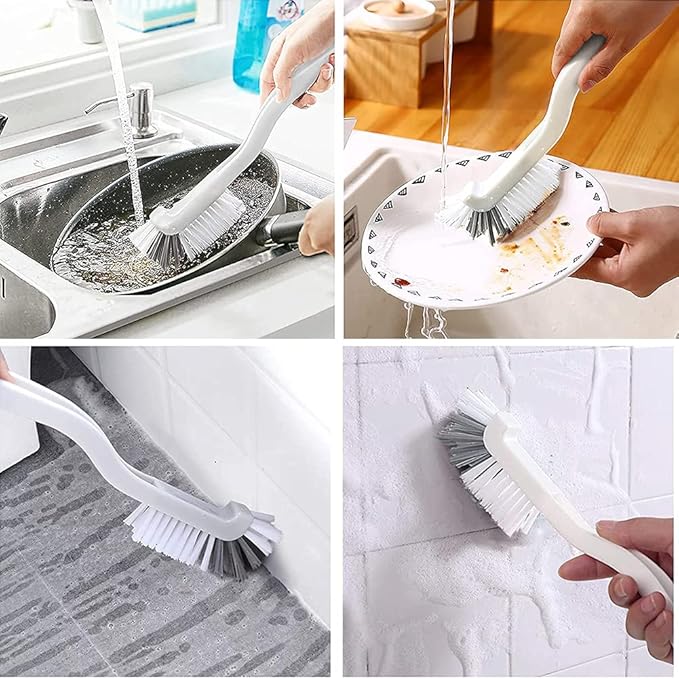 ELANE 10 Pcs Dish Scrub Brush Small Scrub Brushes - Image 5