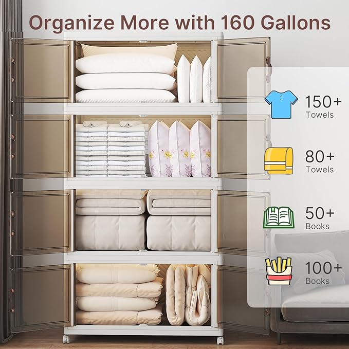 Extra Large Stackable Storage Bins - Image 2