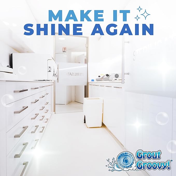 Grout Groovy! Electric Stand-Up Lightweight Grout Cleaning Machine – Large Tile - Image 7