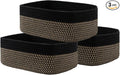 Small Woven Basket, 13.5 x 9.5 x 5 Inches, Storage Basket by KALLAX