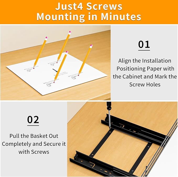 RCHYFEED Pull Out Spice Rack Organizer - Image 8