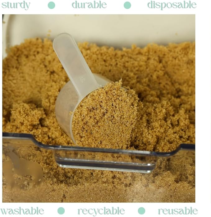 4 Pack – 1 Tablespoon Plastic Measuring Scoop – 14.8 cc / 14.8 ml / ½ oz. – - Image 8
