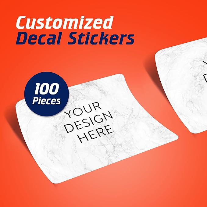 100 Custom Vinyl Stickers - Image 2