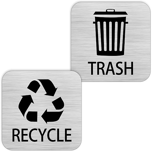 Recycle and Trash Magnets Sticker by Bueake