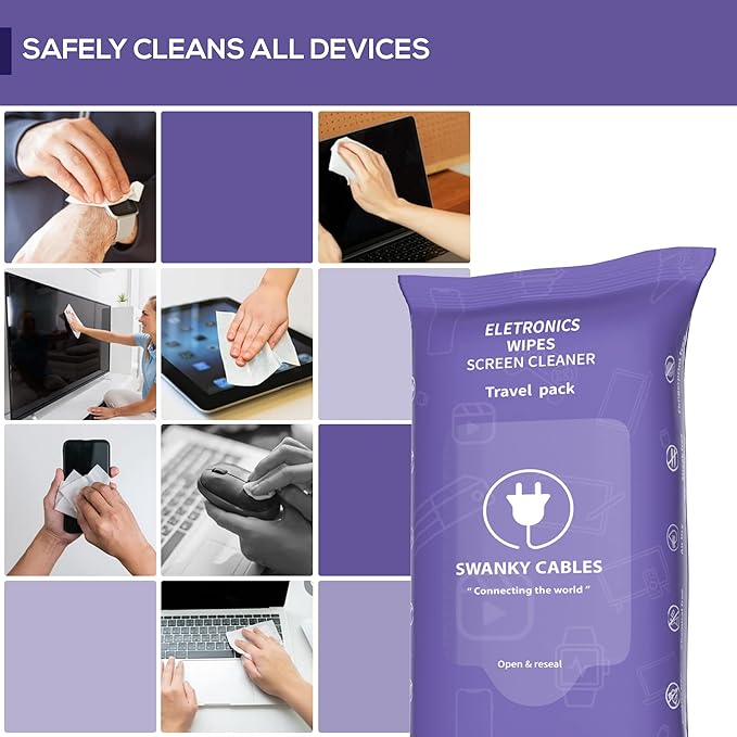 Screen Cleaner Wipes: Electronic Wipes - Image 2