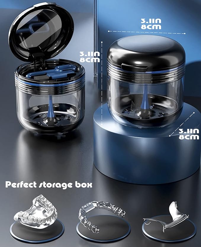 MURRI&MURRDI Retainer Case, Denture Bath Box - Image 3