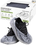 100Pcs Non-Woven Shoe Covers Disposable Non Slip by PUPILLEMONJEWELRY