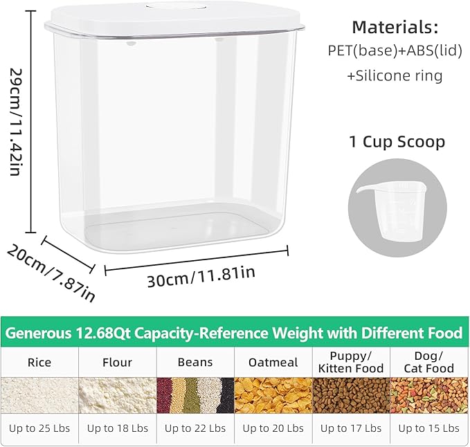 Airtight Rice Container 25 Lbs - Image 5