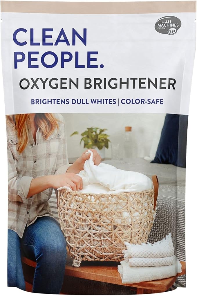 The Clean People Oxygen Brightener Stain Remover | Bleach Alternative, Simple by CleanPeople