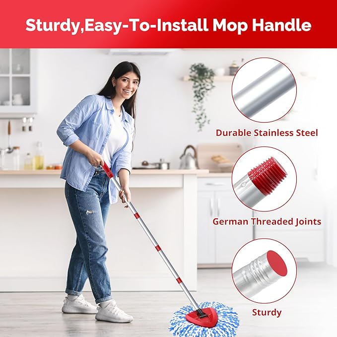 Spin Mop Head, Handle Replacement - Image 6