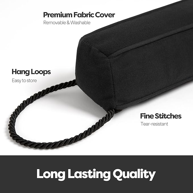 Comfyanno 38 Inch Weighted Door Draft Stopper - Image 6