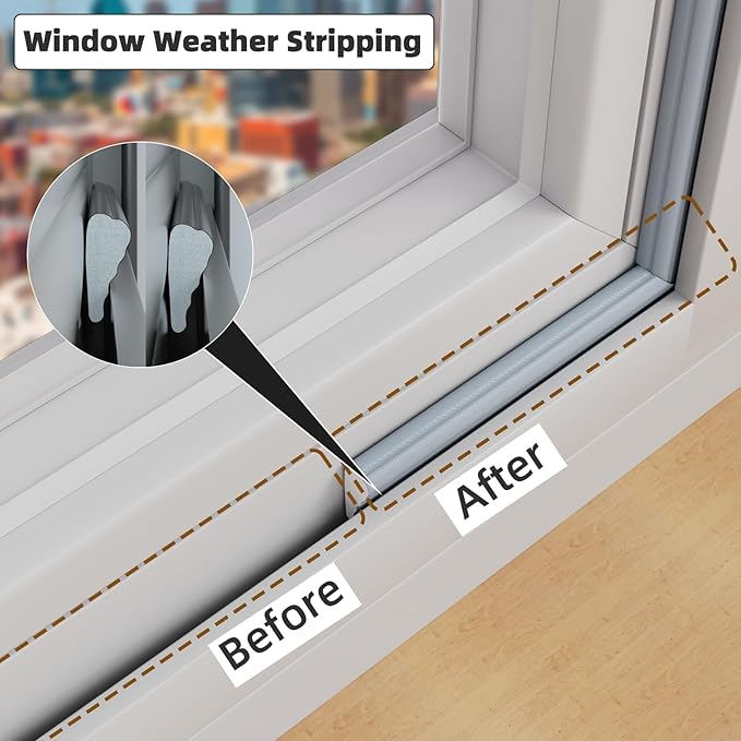 16.4 Ft Weather Stripping Seal Strip - Image 5