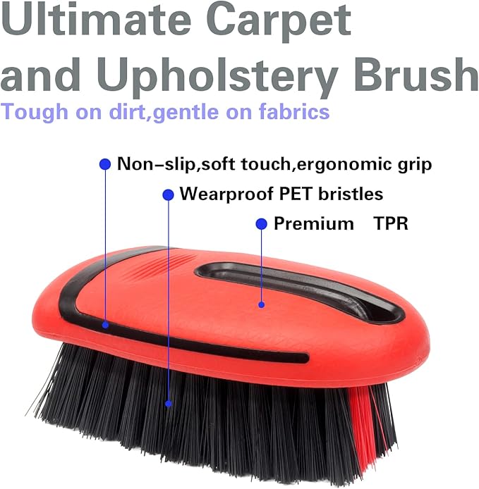 Carpet and Interior Cleaning Brushes, car Cleaning Brushes, Carpet Washing - Image 4