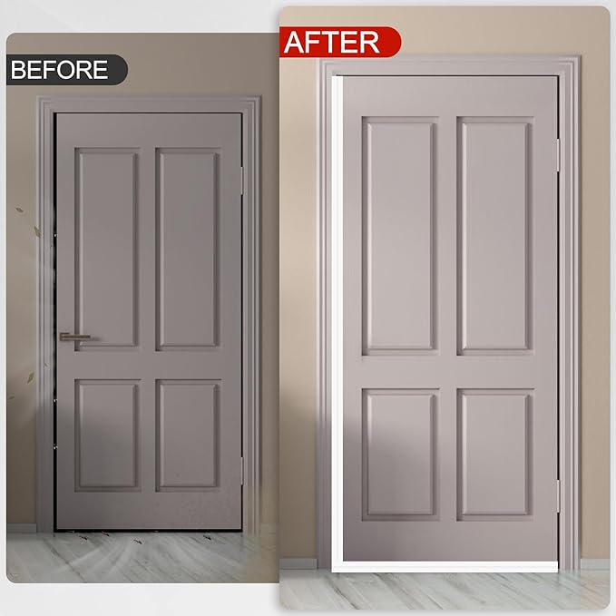 MYFAMIREA Door Weather Stripping 1IN x 20FT Door Draft Stopper Seal Tape - Image 6