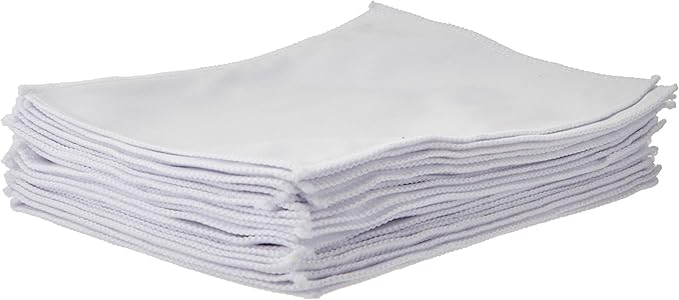 20 Bulk 7" x 5" Blank Tech Cleaning Micro-Fiber Cloths - Image 2