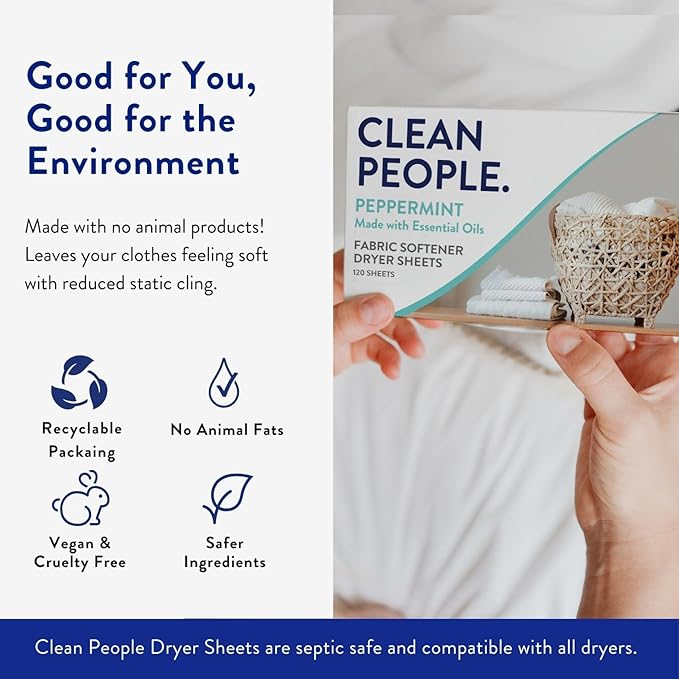 The Clean People Fabric Softener Sheets - Image 2